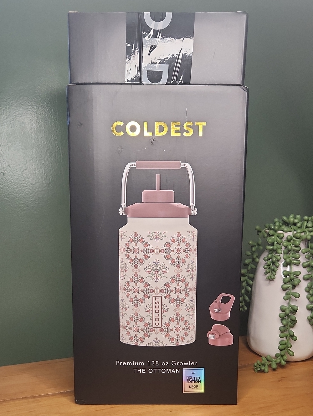 Coldest Premium 128 Oz (1 Gallon) Growler Limited Edition The Ottoman